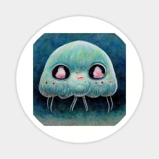 Sea Critter Jellyfish Monster Magnet
